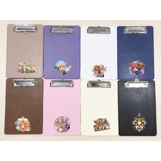 kẹp tài liệu chopper KTLD22 one piece dễ thương cute da pu 23*15cm hoạt hình trình kí