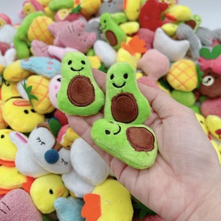 Thú bông mini 5 - 10cm - vật liệu handmade vớ, kẹp tóc, bó hoa quà tặng, máy gắp thú mini