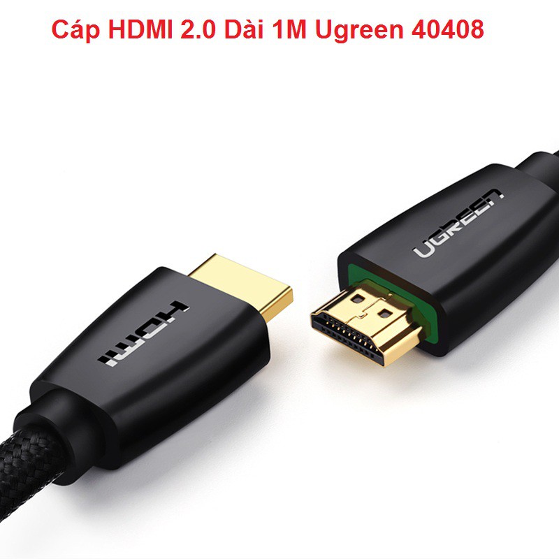 Cáp HDMI 2.0 Dài 1M Ugreen 40408