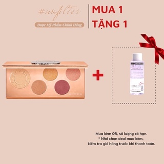 Bảng phấn mắt, má, highlighter, má hồng Becca Pop Goes The Glow Champagne Pop Face &amp; Eye Palette
