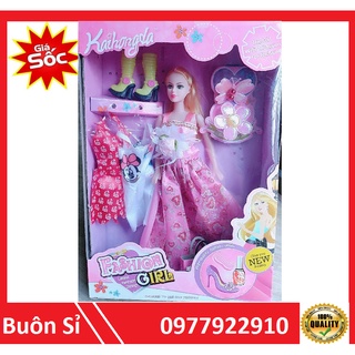 Búp bê barbie thời trang - kèm phụ kiện