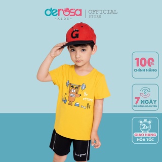 Áo Cộc Tay Bé Trai (3 - 8 tuổi) DEROSA KIDS ASKD005A