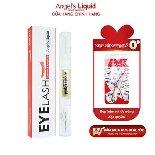 Tinh chất dưỡng mi dày và dài 2 bước Angel's Liquid Eyelash Essence 5ml &amp; Ampoule 5ml TẶNG BẤM MI