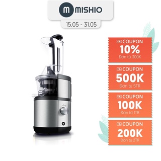 [Mã ELHA22 giảm 6% đơn 300K] Máy ép trái cây Slowjuicer công suất lớn Mishio OJ6-Fruitberry-S 400W