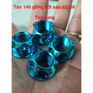 tán 14 li titan gr5 bắt cốt sau exciter 150