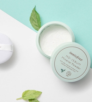 [Rẻ vô địch] Phấn phủ dạng bột khoáng kiềm dầu Innisfree No Sebum Powder