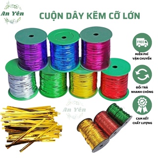 Cuộn 10m dây kẽm mềm- phụ kiện làm hoa,làm đồ hanmade