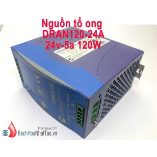 [Mã 254ELSALE giảm 7% đơn 300K] Nguồn DRAN120-24A 24v-5a cũ