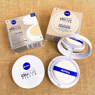 PHẤN NƯỚC NIVEA HYALURON CELLULAR FILLER PFLEGE 3in1 tone 01