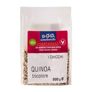 Hạt diêm mạch hỗn hợp ba màu hữu cơ Sottolestelle – Quinoa Tricolore