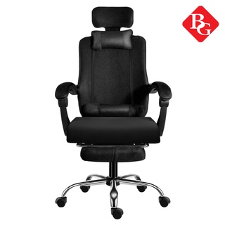 BG Ghế chơi game văn phòng mẫu B300 BLACK mới 2022  ngả 135 độ chân xoay 365 độ