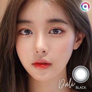 Kính áp tròng QUYNH LENS dali black 0-8 độ