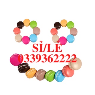3 Đồ Chơi Bóp Tay Hình Bánh Macaron Dễ Thương Giúp Giảm Căng Thẳng