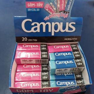 [Mã LIFEBOOK1 giảm 30K đơn 150K] Hộp 20 gôm tẩy màu campus