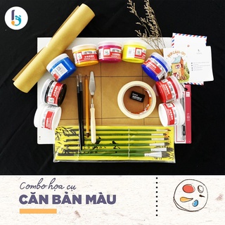 Combo Họa cụ vẽ Căn bản màu dành cho người mới bắt đầu