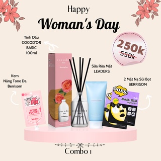 / Woman's Day/ Combo quà tặng dành cho người phụ nữ bạn yêu thương ngày Quốc Tế Phụ Nữ 8-3