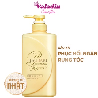 Dầu xả ngăn rụng tóc TSUBAKI Premium Repair Conditioner 490ml (Vàng)