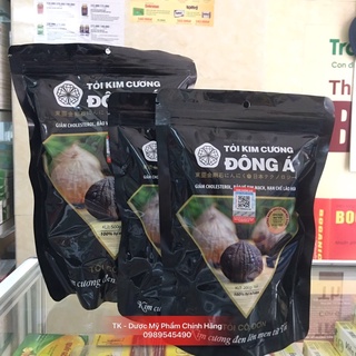 Tỏi Đen Kim Cương Đông Á Giảm Huyết Áp, Bảo Vệ Tim Mạch, Hạn Chế Lão Hóa - Túi 500g