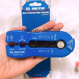 Kềm tuốt dây đa năng KINGTONY 6751-44