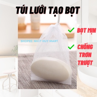 Túi lưới tạo bọt xà bông xà phòng bông tắm