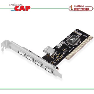 Card chuyển đổi PCI - USB (Đen)