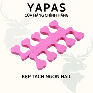 Kẹp tách ngón chân nail, miếng xốp tách ngón chân tay chống lem sơn khi làm móng