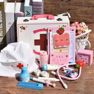 Bộ đồ chơi gỗ Bác sỹ Mothergadent cao cấp