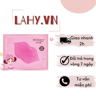 Mặt nạ dưỡng môi collagen Bioaqua giúp môi hồng hào nội địa trung