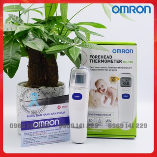 Nhiệt kế điện tử đo trán OMRON MC-720, đo nhanh 1s, chính xác, an toàn