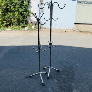 Cây Treo Quần Áo Inox Đa Năng 2 Tầng cao 145cm, 3 tầng cao 165cm Treo Đồ Đứng cao cấp