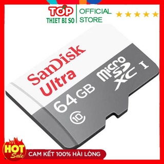 Thẻ Nhớ Micro SD 64GB Sandisk Ultra Class 10