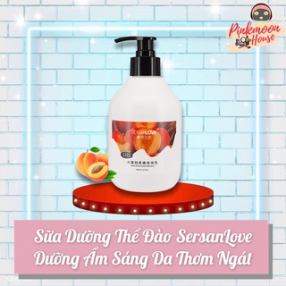 Sữa Dưỡng Thể Đào Sersan Love Siêu Thơm Dưỡng Ẩm Sáng Da