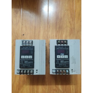 Nguồn Omron 24V-10A cũ. Nguồn có mặt đồng hồ hiển thị Vol;Ampe.