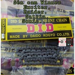 Sên cam đôi các loại, hiệu DID, Winner, Sonic, Raider, Satria, Exciter, Sirius..