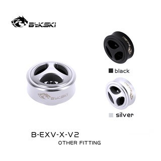 Fitting tản nhiệt nước custom van xả khí Bykski B-EXV-X-V2