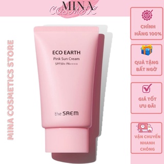 Kem chống nắng The Saem / Kem chống nắng bật tông The Saem Eco Earth Power Hàn Quốc SPF 50+ PA+++