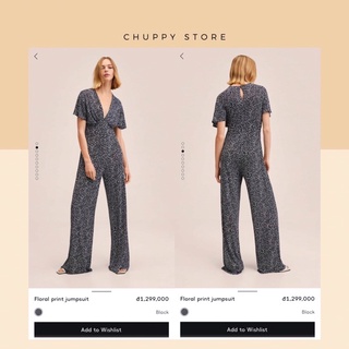 Jumpsuit hoa M/N/G xuất xịn