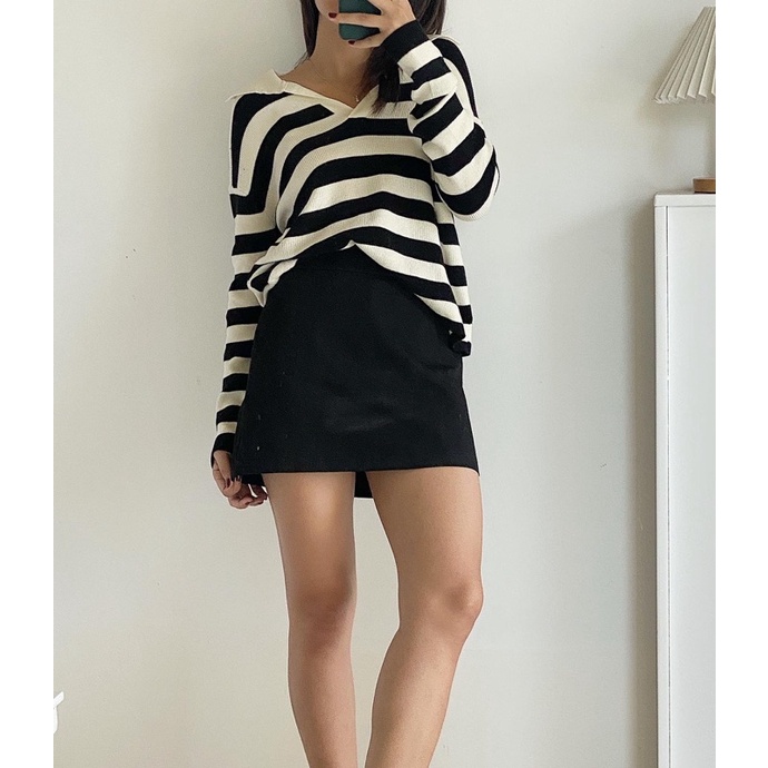 Chân Váy Đen Basic