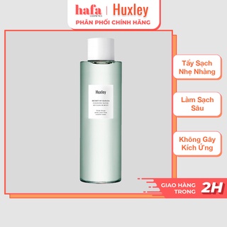 Nước tẩy trang Làm sạch sâu, dưỡng ẩm Huxley Cleansing Water; Be Clean, Be Moist _ Huxley Chính Hãng