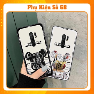 Ốp lưng điện thoại Xiaomi Redmi 9 elegant, gấu be@rbrick cao cấp, vỏ ốp rẻ đẹp