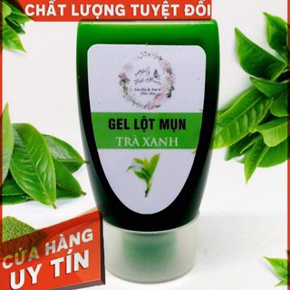 GEL LỘT MỤN TRÀ XANH HANDMADE NHÀ BỘT GIẢM MỤN CÁM HÚT BỤI BẨN BÃ NHỜN TRÊN DA