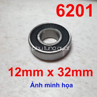 Bạc đạn 6201 RBI tốt chĩnh hãng - phụ tùng quạt vòng bi