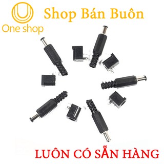 Bộ 10 Jack DC 5.5x2.1mm ( 5 Jack đực- 5 Jack cái )