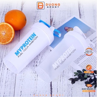 Bình Nước Thể Thao Shaker Chạy Bộ, Tập Gym, Chơi Thể Thao 600ML