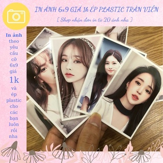 In Ảnh, Rửa Ảnh 6x9 Miễn Phí Ép Plastic Tràn Viền - Không Phai Màu