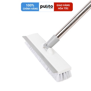 [Mã LIFEHL15K giảm 10% đơn 0Đ] Chổi chà sàn gạt nước Pulito cán dài bàn chải xoay 180 độ tiện lợi CPT-B2 -PulitoVN