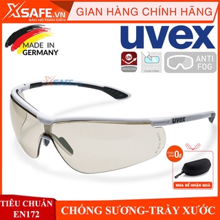 Kính bảo hộ UVEX PHEOS CX2 9193064 Kính chống bụi, chống hơi nước, trầy xước vượt trội, ngăn chặn tia UV, mắt kính đi xe