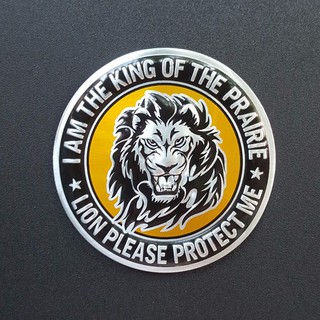 DECAL NHÔM LION TRÒN