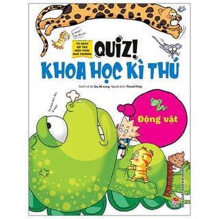 Truyện tranh - Quiz! Khoa học kì thú: Động vật (KĐ68)