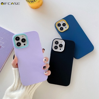 Ốp Điện Thoại Silicone Mềm Màu Kẹo Chống Sốc 3 Trong 1 Cho OPPO Reno 6 5 5F 4Z 5G A7 A5s A3s F19 Pro F11